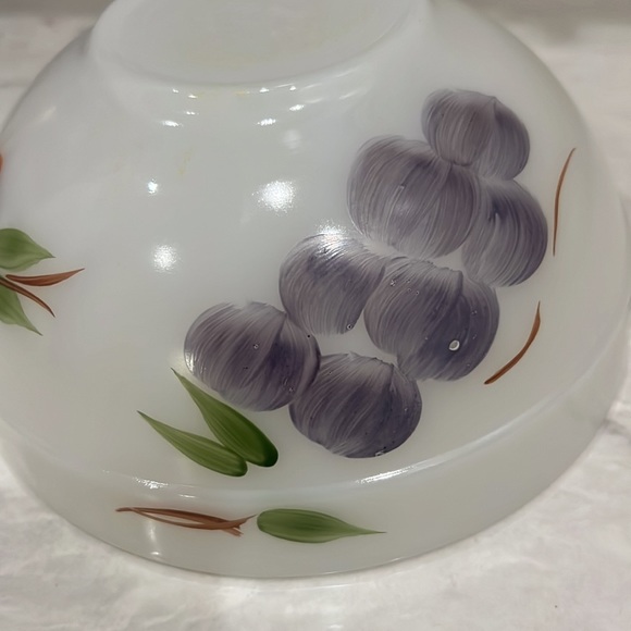 Fire King Gay Fad Hand Painted square Casserole and Bowl - Picture 5 of 14